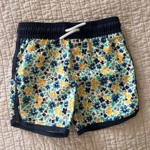 Cat & Jack floral swim trunks